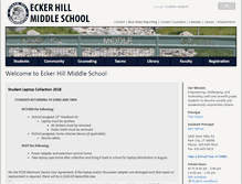 Tablet Screenshot of ehms.pcschools.us